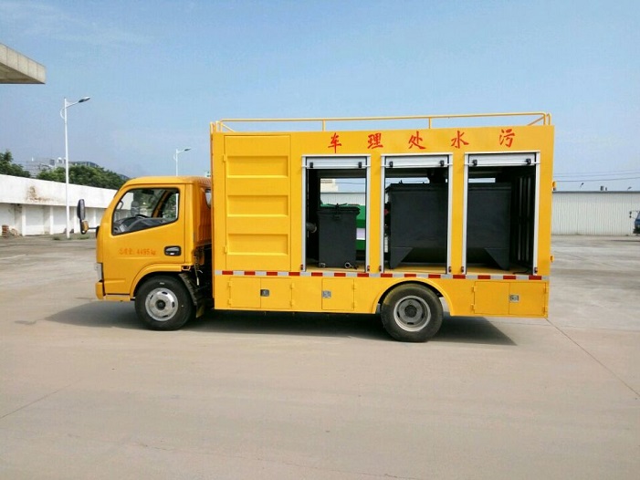 污水處理車_新型吸糞車